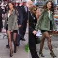 Katie Holmes in collant a pois